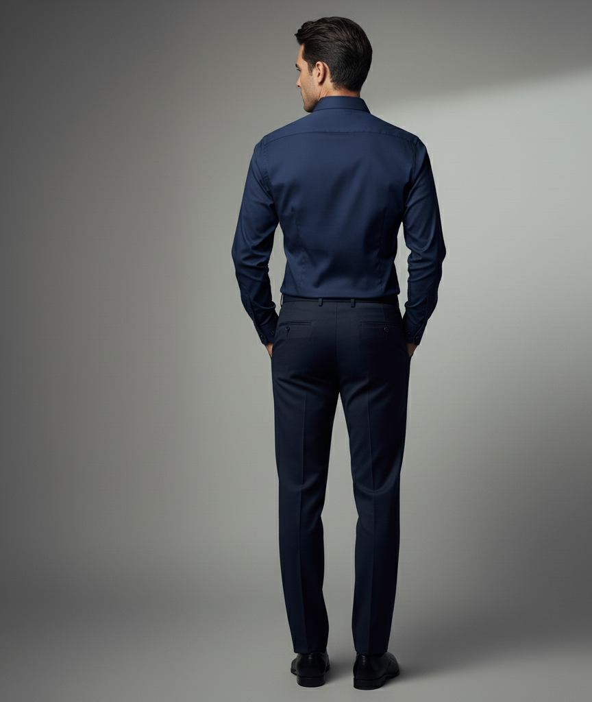 Full sleeve Formal Shirt - Dark Blue