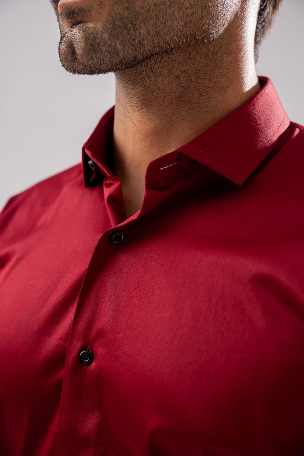 Plain Shirt - Maroon