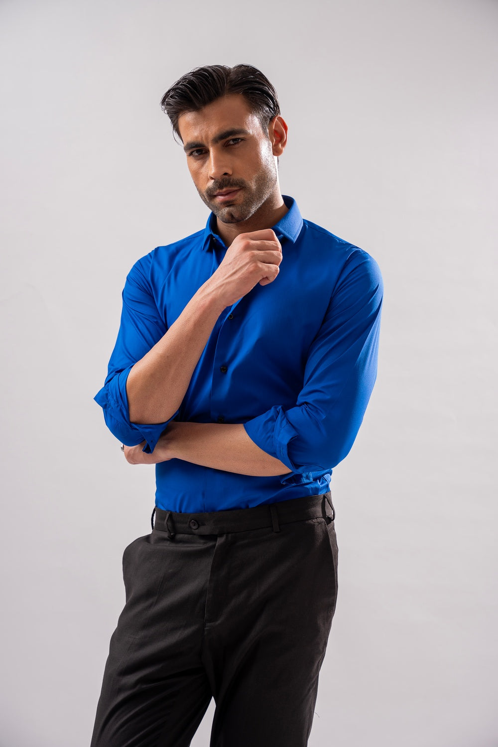 Plain Shirt - Royal Blue