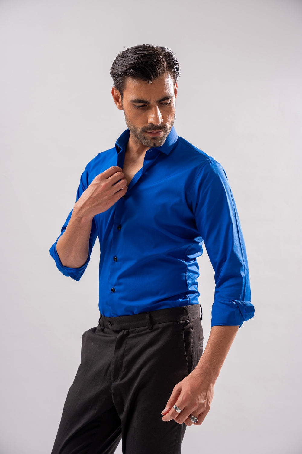 Plain Shirt - Royal Blue