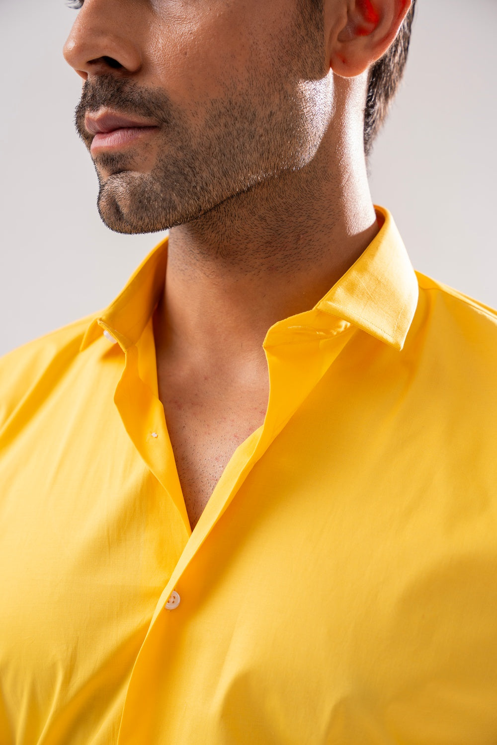 Plain Shirt - Yellow