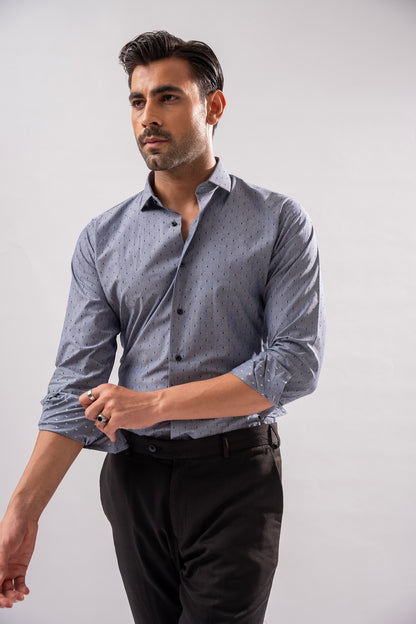 Printed Shirt - Grey (PRHS-GREY)