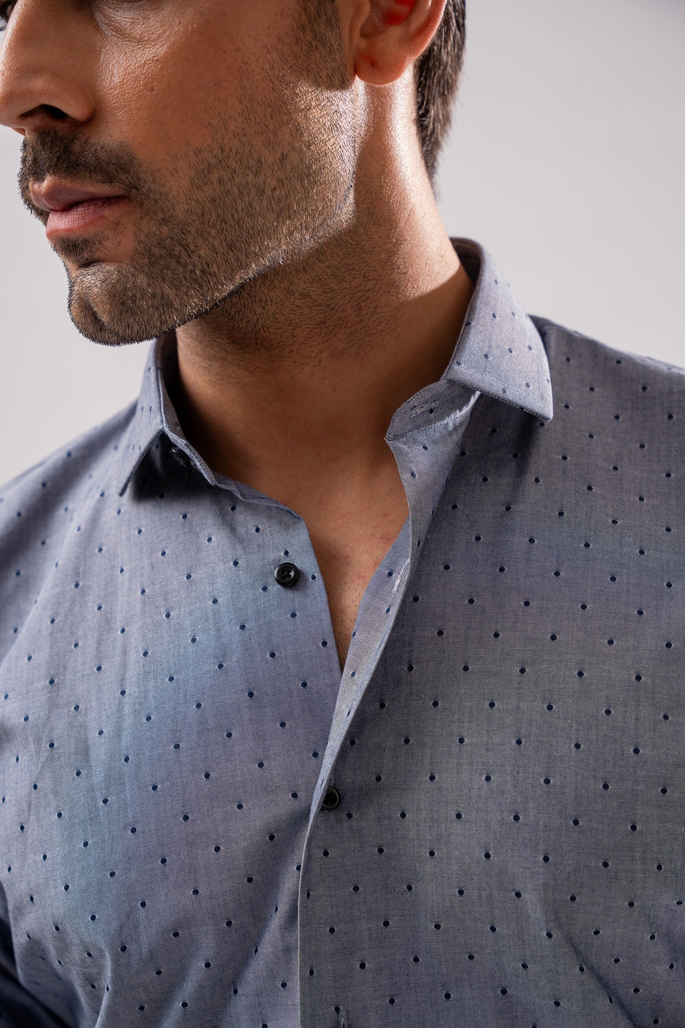 Printed Shirt - Grey