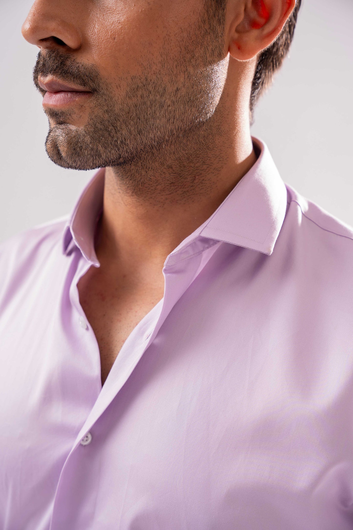 Plain Shirt - Lilac