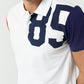 Men’s Polo Shirt – Blue &amp; White Casual Slim Fit